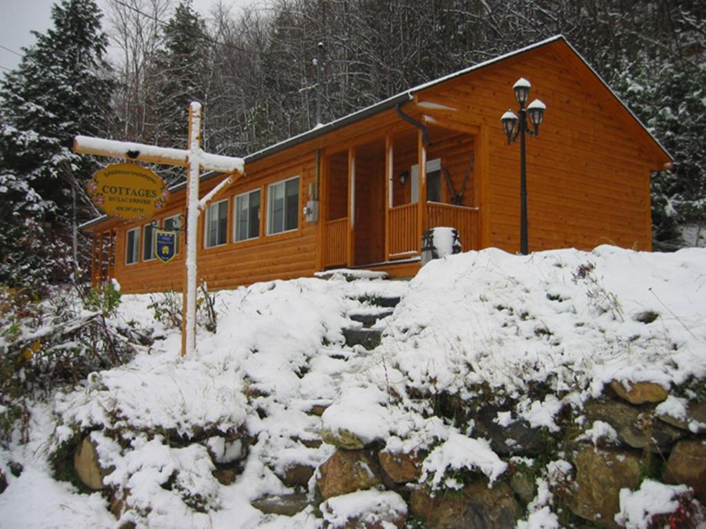 Cottages Du Lac Orford, Cottage A, Cote Raquettes Cottage B, Cote Skis Eastman Eksteriør bilde